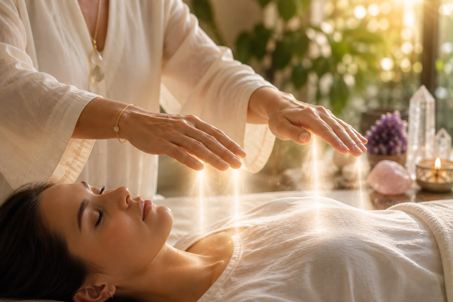 Capa do vídeo Massagem Relaxante com Reiki